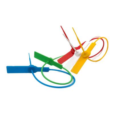 塑料铅封一次性封条物流封签煤运车货车防拆签封鞋包吊牌防调包扣