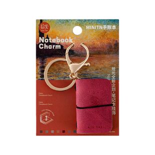 复古迷你豆豆本tn手账本随身记事本创意钥匙扣高级感书包挂件礼物