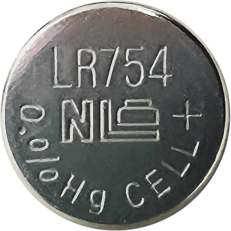 NL LR754纽扣电池AG5 A13助听器电池PR48 393A小粒手表电子LR754H