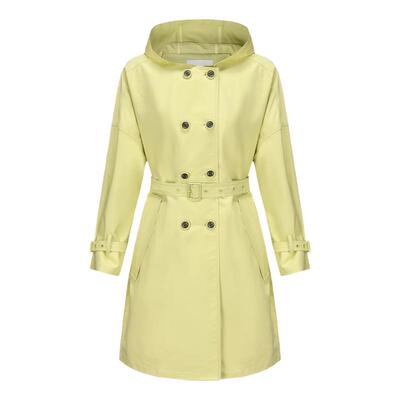 tanni通勤休闲百搭连帽风衣外套