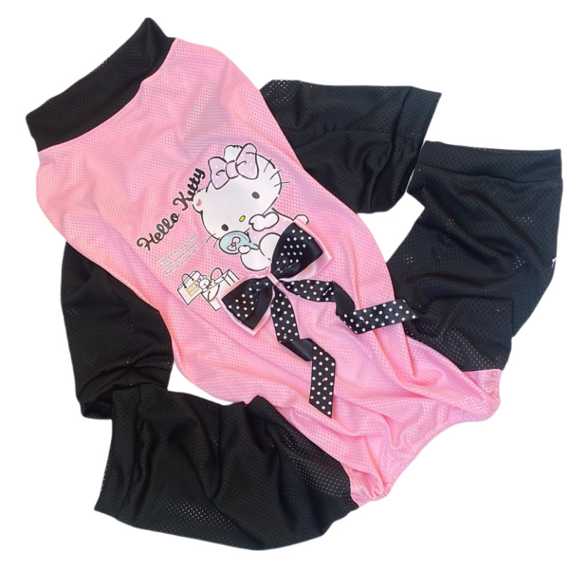 大狗夏装中大型犬洞洞衣防尘衣金猫宠物服装/雨衣（新
