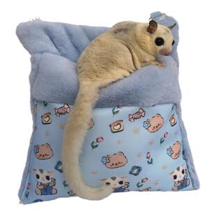 蜜袋鼯窝加厚保暖棉窝冬天超级厚松鼠窝保温飞鼠蜜袋鼬睡袋外出包