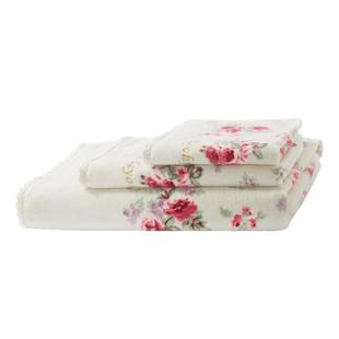 多样屋玫瑰园全棉加厚方巾面巾浴巾吸水成人家用毛巾洗脸