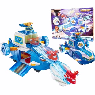 奥迪双钻超级飞侠声光豪华总部基地大飞船迷你乐迪新套装玩具套装