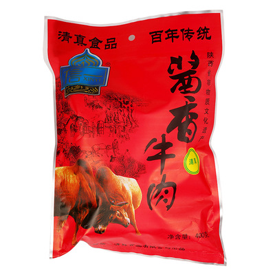 信一西乡牛肉干酱香小包装400克