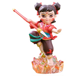 少年英雄小哪吒盲盒2025新款女孩可爱网红爆款盲盒小哪吒手办礼物