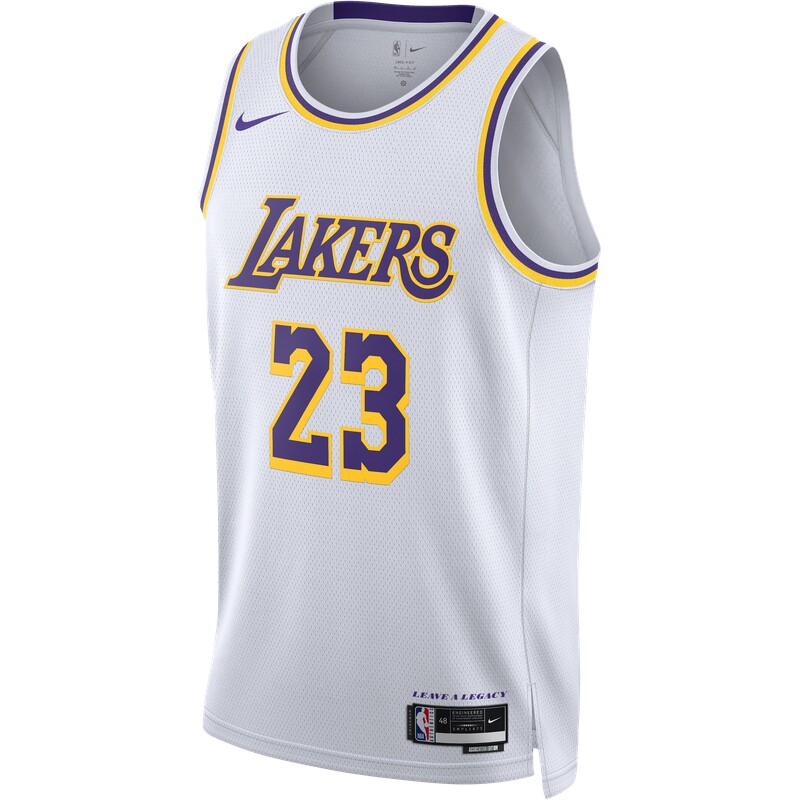 Nike耐克湖人队NBA速干男子球衣