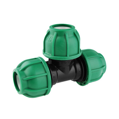 PE管免热熔快速三通接头