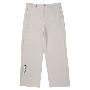 韩国MALBON高尔夫男装26春夏新款户外运动长裤轻薄舒适速干直筒裤