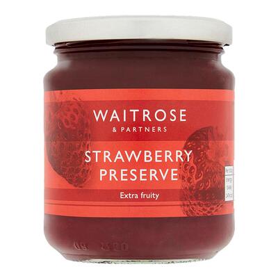 英国Waitrose草莓果酱340g