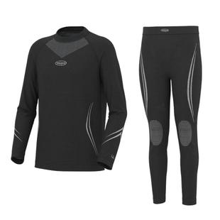 mipo儿童运动压缩衣男女童套装户外透气训练服打底保暖速干透气