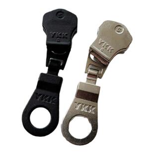 YKK5号金属铜拉链葫芦头专用拉头黑古铜古银青古铜白铜金铜色原装