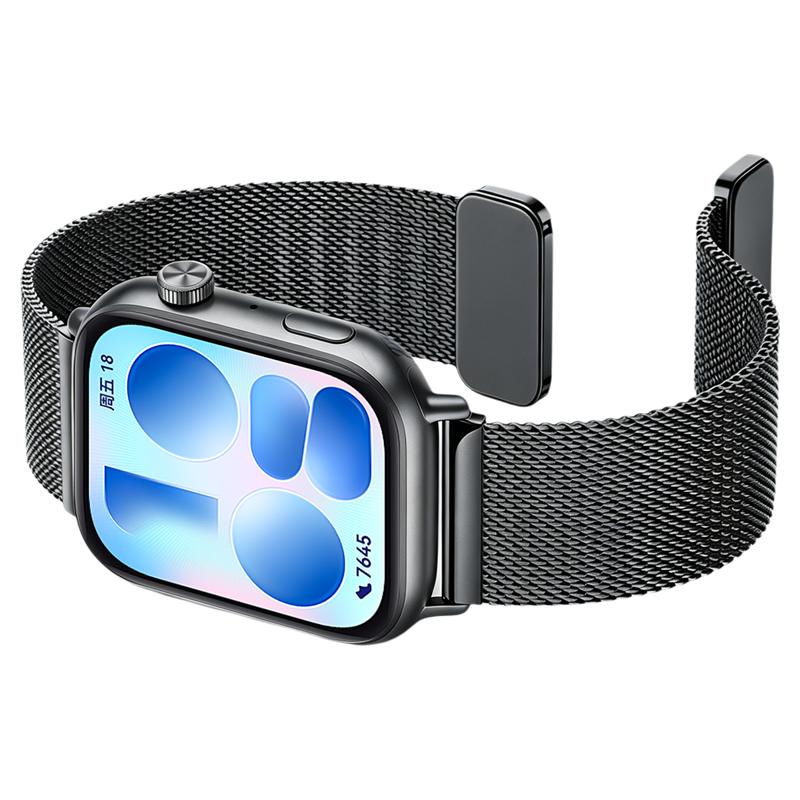 适用华为watchfit5手环5pro流沙金色米兰手表带fit4运动4pro智能fit3金属腕表带链夏男透气非官方同款