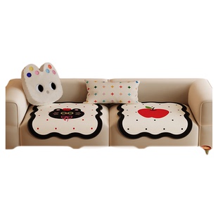 分体式沙发垫分片式卡通2025新款单人椅垫四季通用放猫抓沙发坐垫