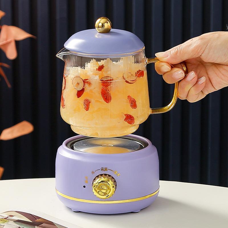 新款养生杯多功能迷你电壶杯花茶保温杯煮玻璃电热杯炖办公室养生