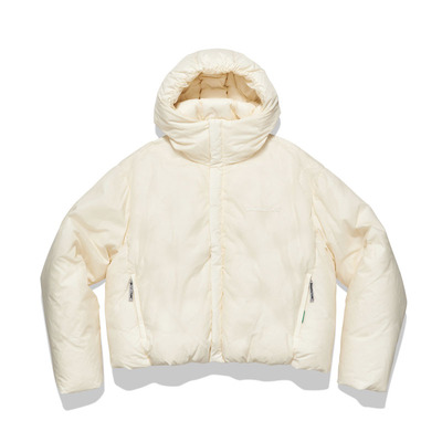 MANUFACTURE短款连帽羽绒服