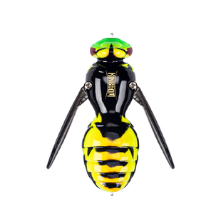 钓之猪路亚饵马蜂爬行饵国王水面系仿生蜜蜂波爬鲈鱼翘嘴黑坑溪流