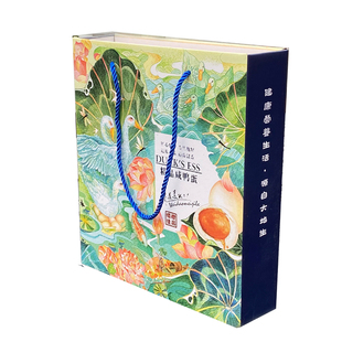 鸭蛋礼盒10-20-30-40枚咸鸭蛋包装盒松花皮蛋海鸭纸盒包装礼品盒