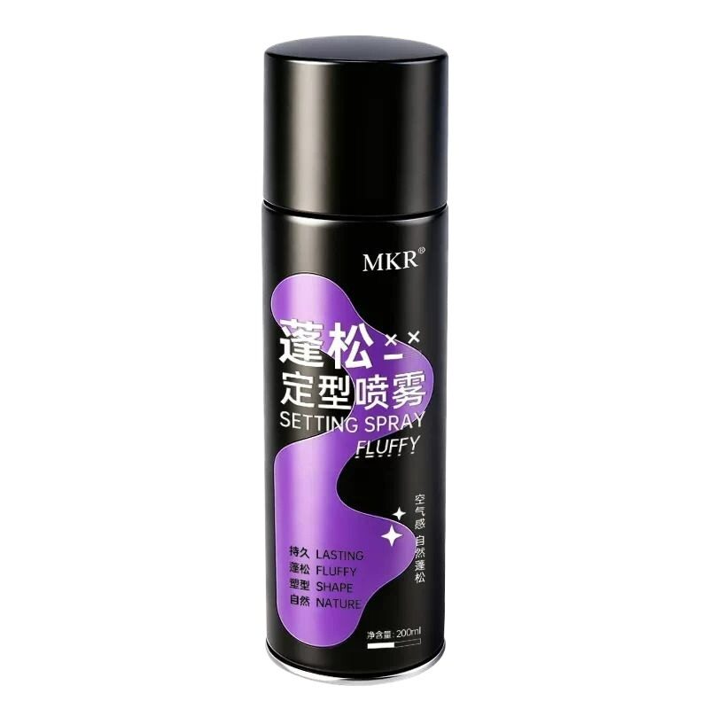 定型喷雾女自然蓬松持久清香卷直发铁刘海男士高颅顶头发发胶神器