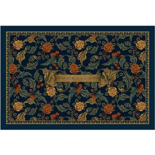 范居态度佩里美式复古入户门皮革地垫防滑进门垫高级感免洗地毯