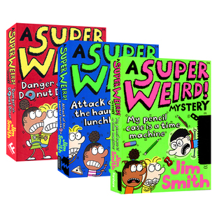 A Super Weird Mystery 超级怪异谜团 推理漫画小说 幽默搞笑英语桥梁书 Barry Loser作者新作 小学课外读物 英文原版进口儿童图书