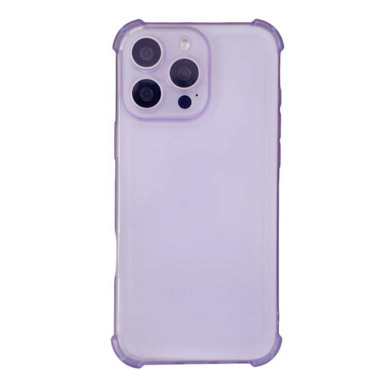 适用iphone17/16pro手机壳肤感磨砂苹果17promax新款15pro气囊防摔14简约ins镜头全包13半透高