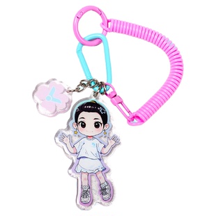 威克多VICTOR胜利PG6028HYQ羽毛球包钥匙扣挂件饰品黄雅琼周边