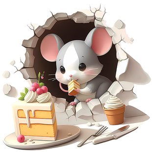 3d立体贴画墙贴纸墙面遮丑装饰补洞墙画餐饮店壁画出租屋改造必备