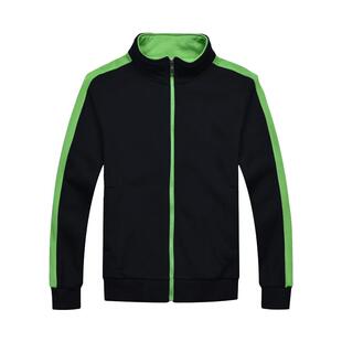 餐饮服务员工作服卫衣定制印LOGO外套加绒汉堡烤肉奶茶蛋糕店冬季