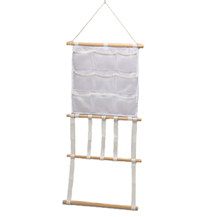 发饰壁挂袋大容量发卡发夹发圈发箍收纳挂墙儿童门后头饰挂袋神器