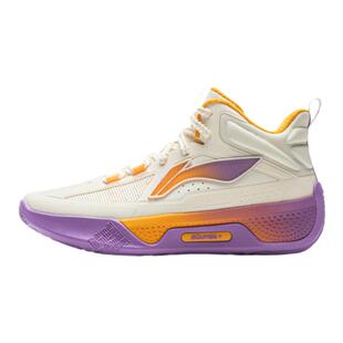 中国李宁男大童天影1 V2反光减震回弹舒适耐磨童篮球鞋YKBU098