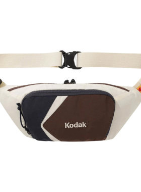 KODAK柯达户外轻运拼色腰包