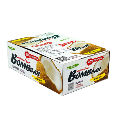 bombbar乳清蛋白棒代餐饱腹