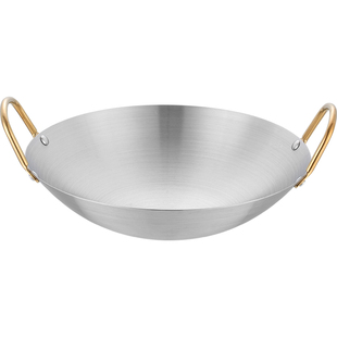 不锈钢干锅炉小火锅锅仔酒精炉锅卡式炉锅锤纹不沾锅酒吧鼎海鲜锅