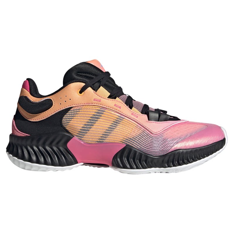 阿迪达斯PRO VENTILATE千丝甲稳定排汗缓震团队实战篮球鞋 JH5840