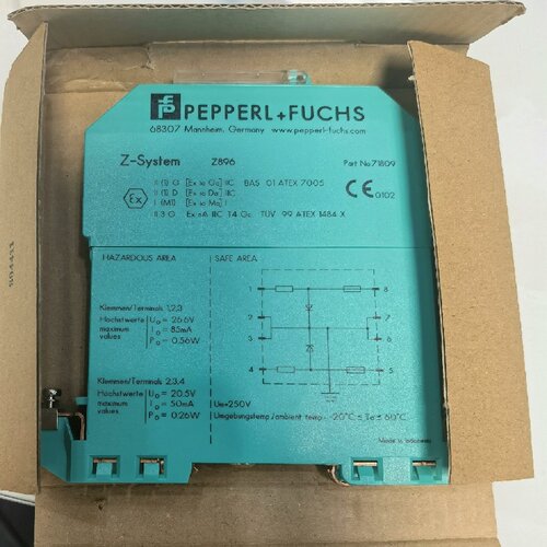 议价Z896倍加福齐纳防爆安全栅 货号071809全新原装现货包邮 库存