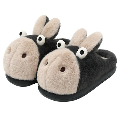 猫力憨憨驴棉拖鞋|超1000次加购