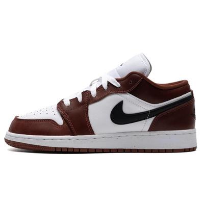 Jordan耐克官方正品红色AJ1板鞋女鞋复古大童休闲鞋运动鞋 HF3188