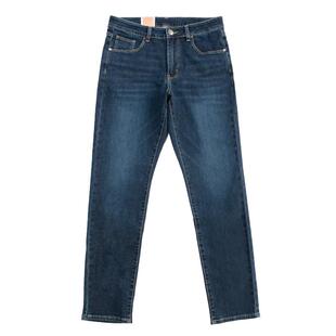 第五街春秋新款男装中腰微弹修身小直筒休闲牛仔长裤115236-213M0