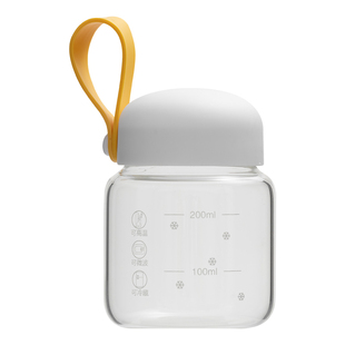 喝中药专用杯便携家用中药分装瓶食品级耐高温带刻度牛奶杯摇摇杯