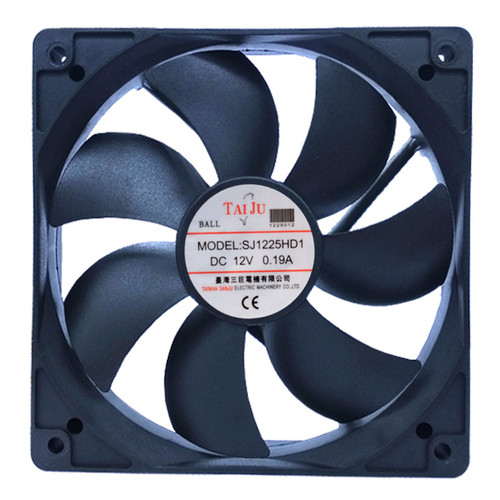 TAIJU台湾三巨 12V24V散热风扇 变频器机柜电焊机直流DC轴流风机