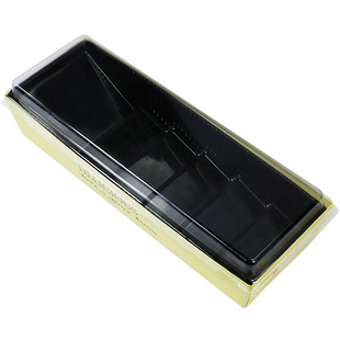 免折叠绿豆冰糕盒6格蛋糕卷寿司卷凤梨酥梯形纸盒烘焙西点打包盒