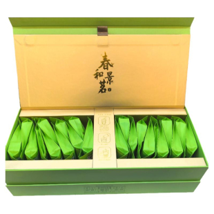 正品吴裕泰茶叶2026春茶春和景茗明前雀舌绿茶礼盒礼品装独立小包