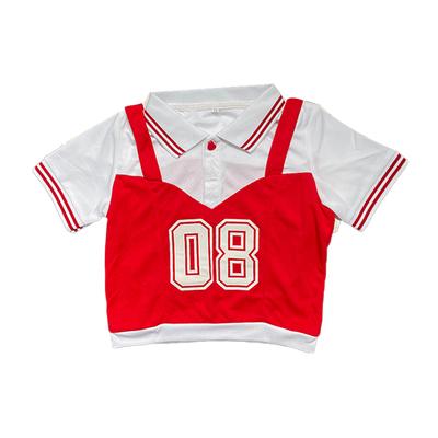 运动会啦啦操男女同款团体表演服