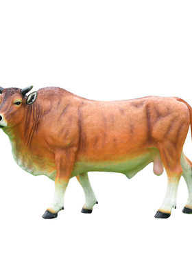 艺家乡黄牛雕塑牛肉火锅店大摆件