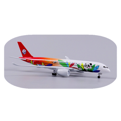 飞机模型仿真合金客机