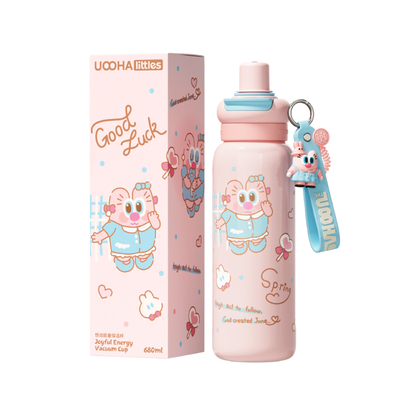 uooha悦动能量保温杯茶水分离杯