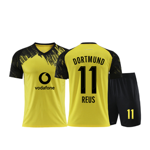 2526多特蒙德罗伊斯布兰特球衣主客儿童足球训练队服套装男款定制