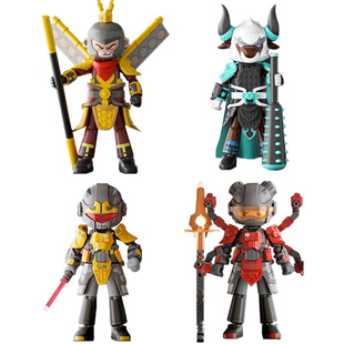 布鲁可积木 英雄无限经典版积木人 孙悟空布鲁克手办模型杨戬法相