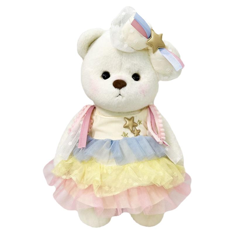 莉娜熊衣服30cm中号着替夏天裙子洛莉塔连衣裙仙女裙换装手作娃衣